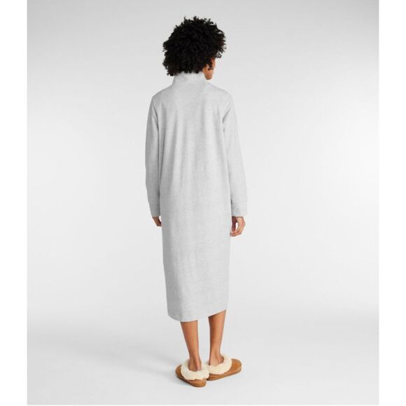 LL Bean Women's Ultrasoft Sweatshirt Robe - Picture 11 of 11